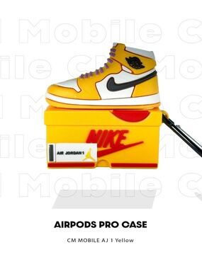 Nike sneaker airpod case cover & keychain